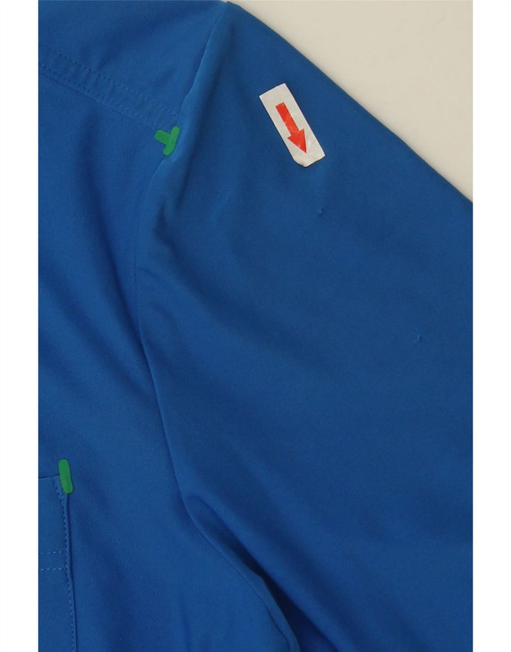 Polo Nike da uomo Dri Fit in poliestere blu medio