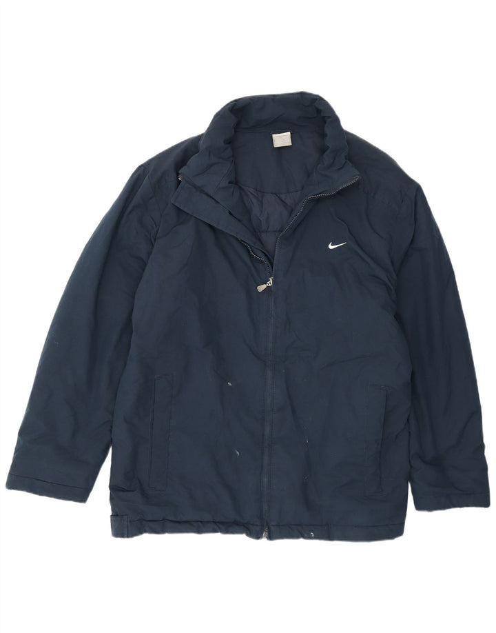 Giacca a vento da uomo Nike UK 42/44 grande blu navy