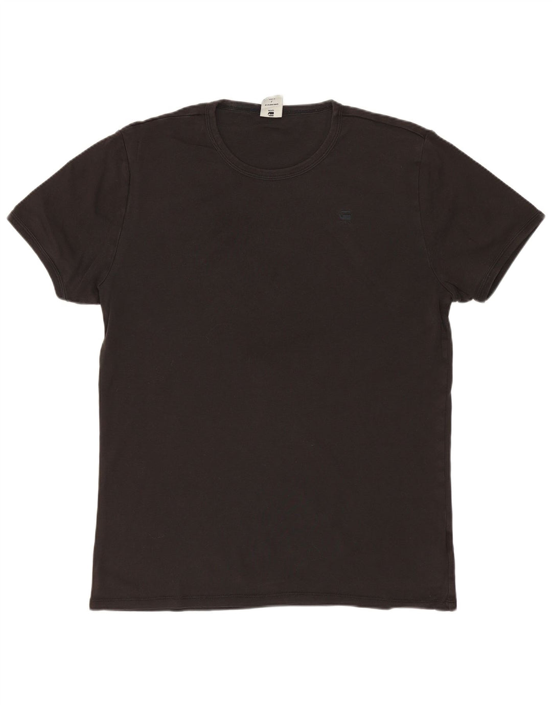 T-shirt da uomo G-STAR Top grande in cotone grigio
