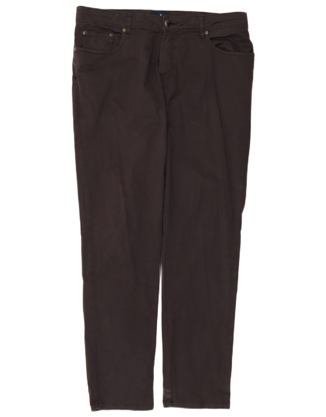 Pantaloni casual slim da uomo Hackett W36 L31 in cotone marrone