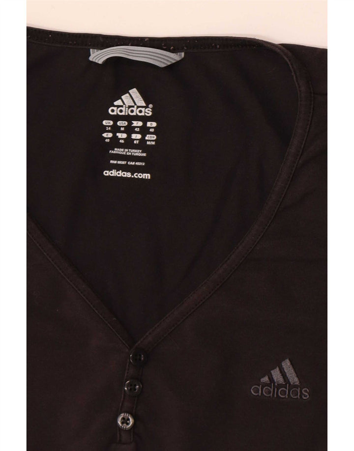 Maglietta da donna Adidas Top UK 14 media nera