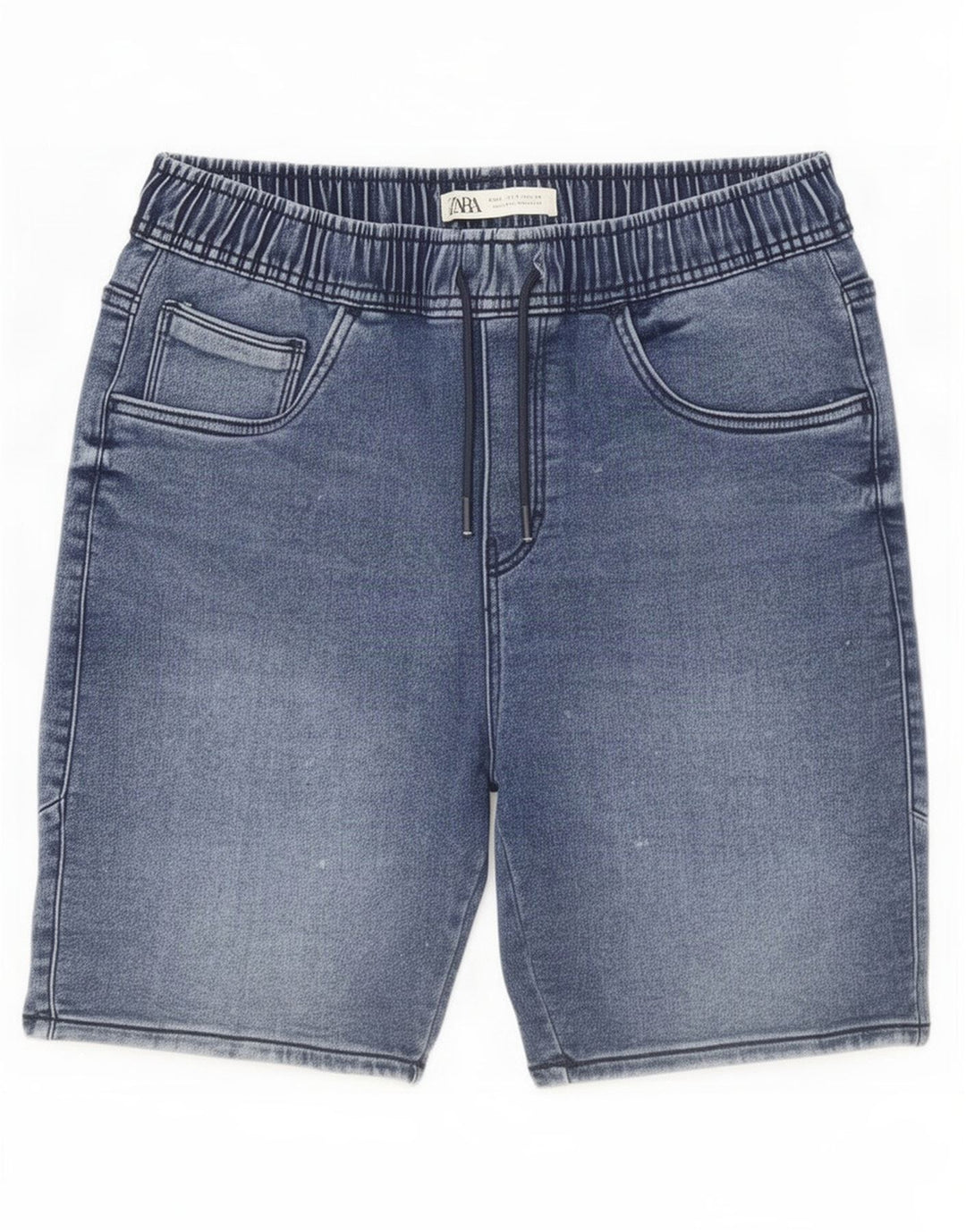 Pantaloncini di jeans da uomo Zara piccoli W30 blu