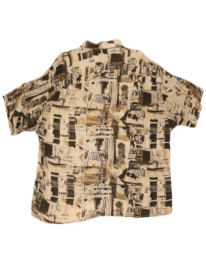Camicia da uomo con motivo astratto Mc Panthon taglia 45/46 2XL multicolore
