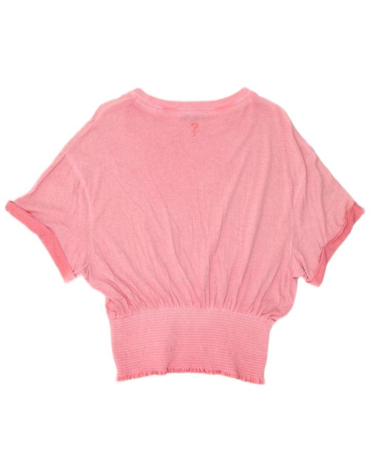 Guess Camicetta a pipistrello da donna Top UK 10 Small Rosa