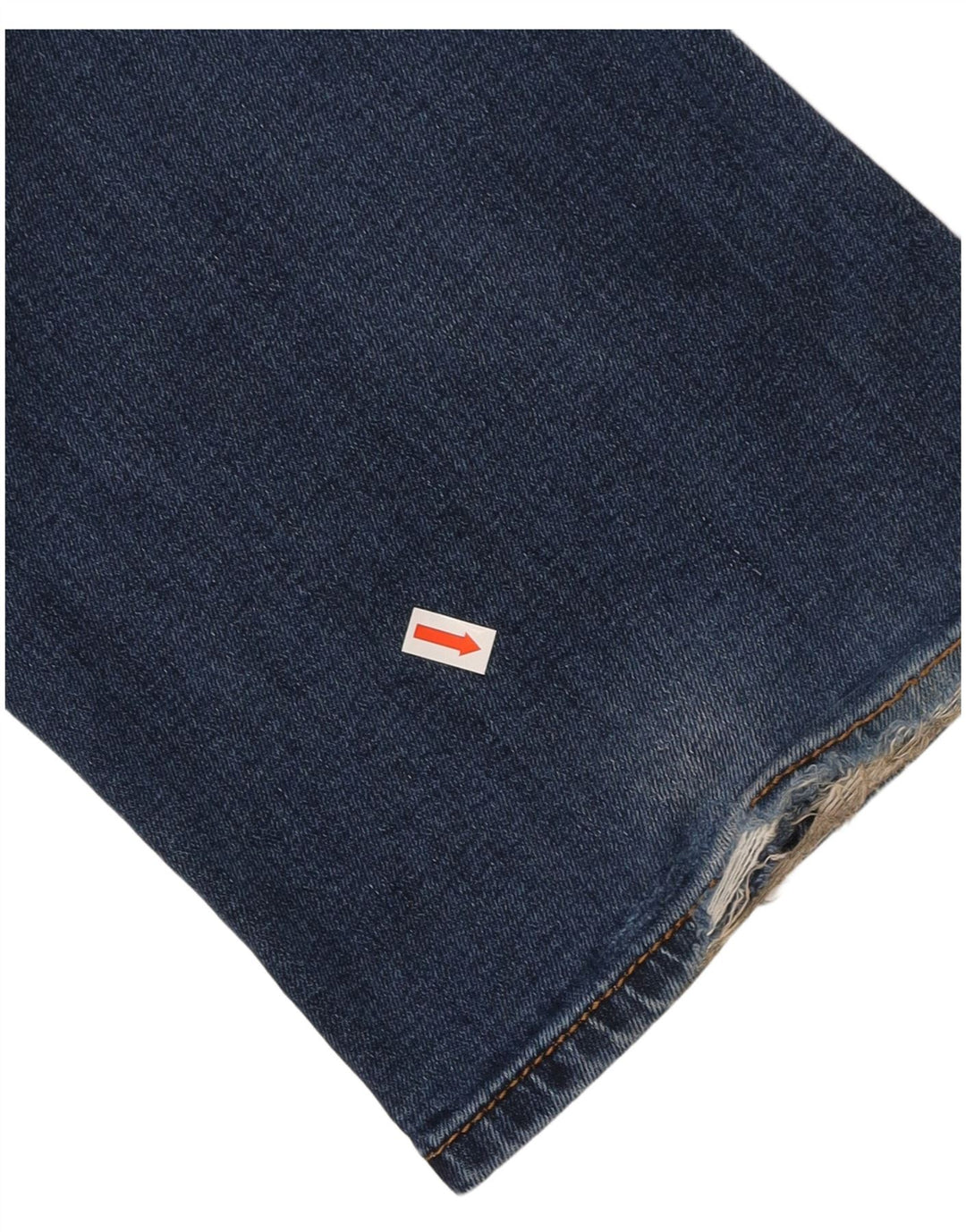 DIESEL Jeans bootcut regolari da uomo con lavaggio acido zatiny W34 L30 blu navy