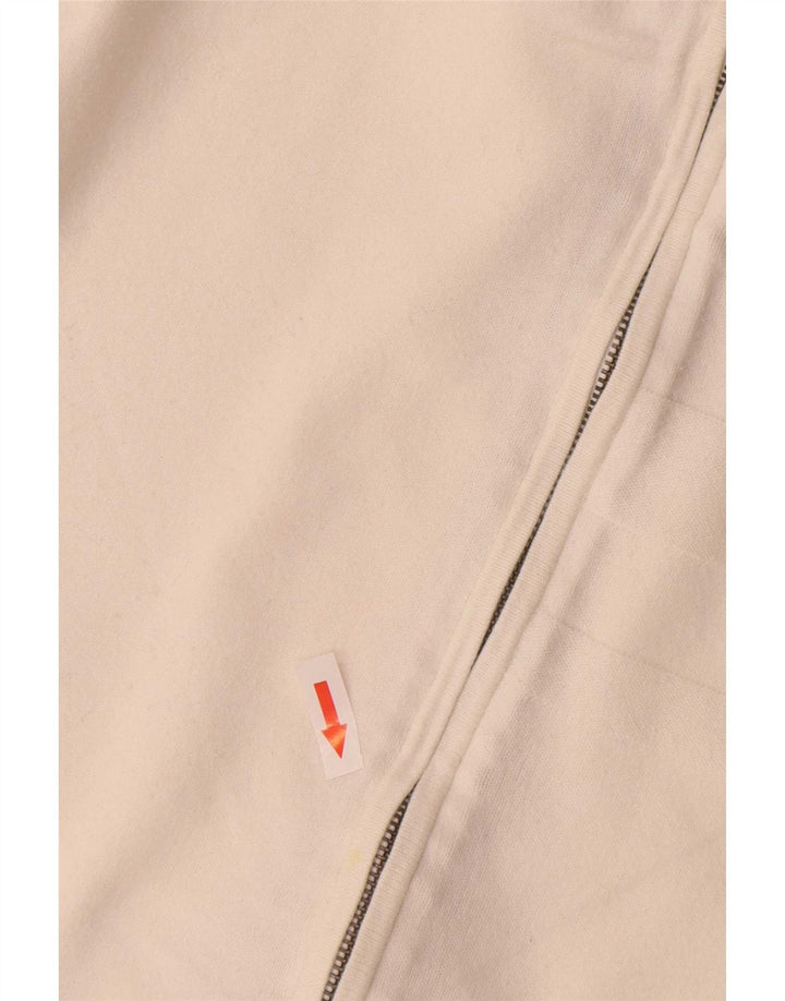 Calvin Klein Jeans Uomo Cardigan Maglione Grande Cotone Bianco