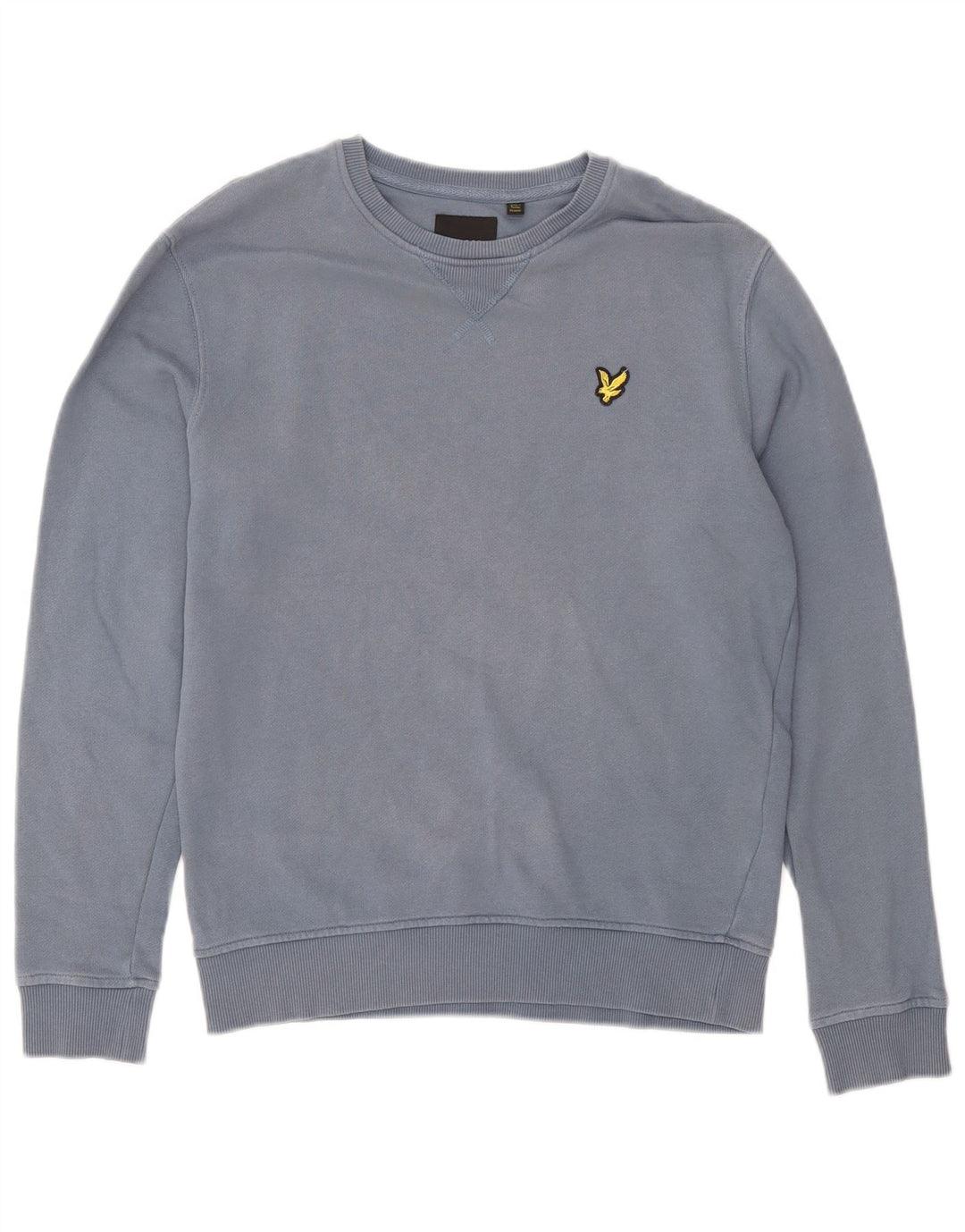Felpa da uomo Lyle & Scott maglione XS blu cotone