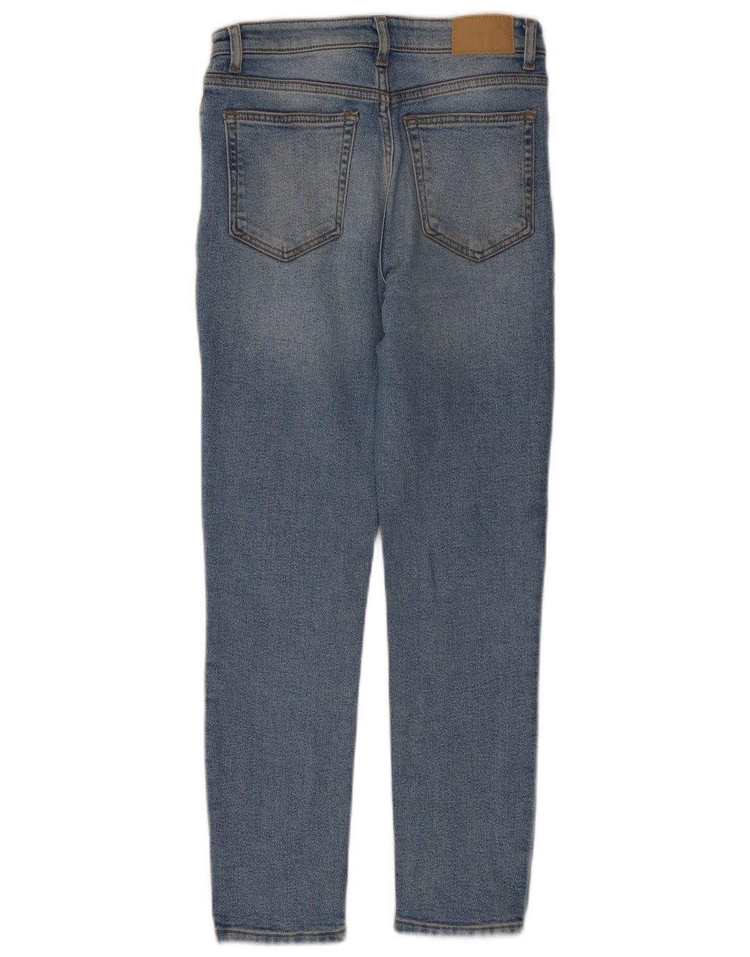 Jeans slim da donna Zara EU 38 Small W28 L26 Cotone blu