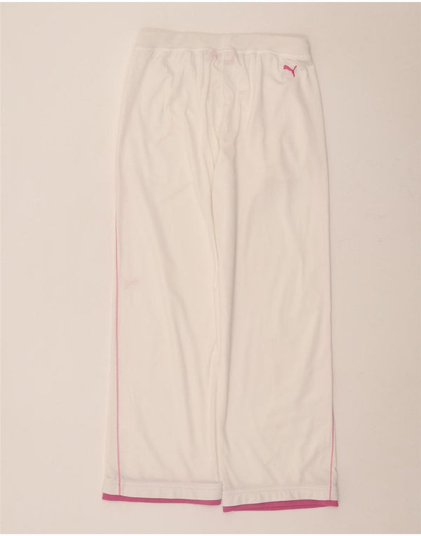 Pantaloni da tuta da donna dalla vestibilità ampia Puma UK 14 Medium Bianco