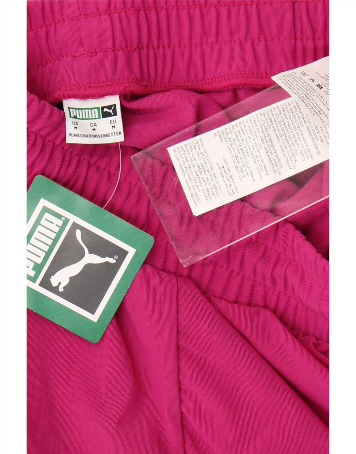 Pantaloncini sportivi da donna Puma UK 14 nylon rosa medio