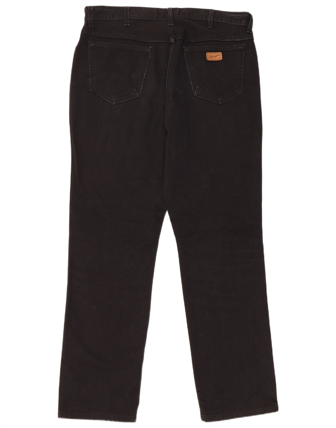 Jeans dritti da uomo Wrangler Texas W38 L34 cotone nero