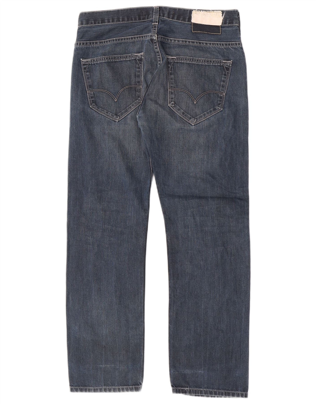 Levi's Uomo 504 Jeans dritti W32 L27 Cotone Blu