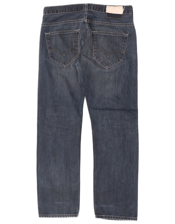 Levi's Uomo 504 Jeans dritti W32 L27 Cotone Blu