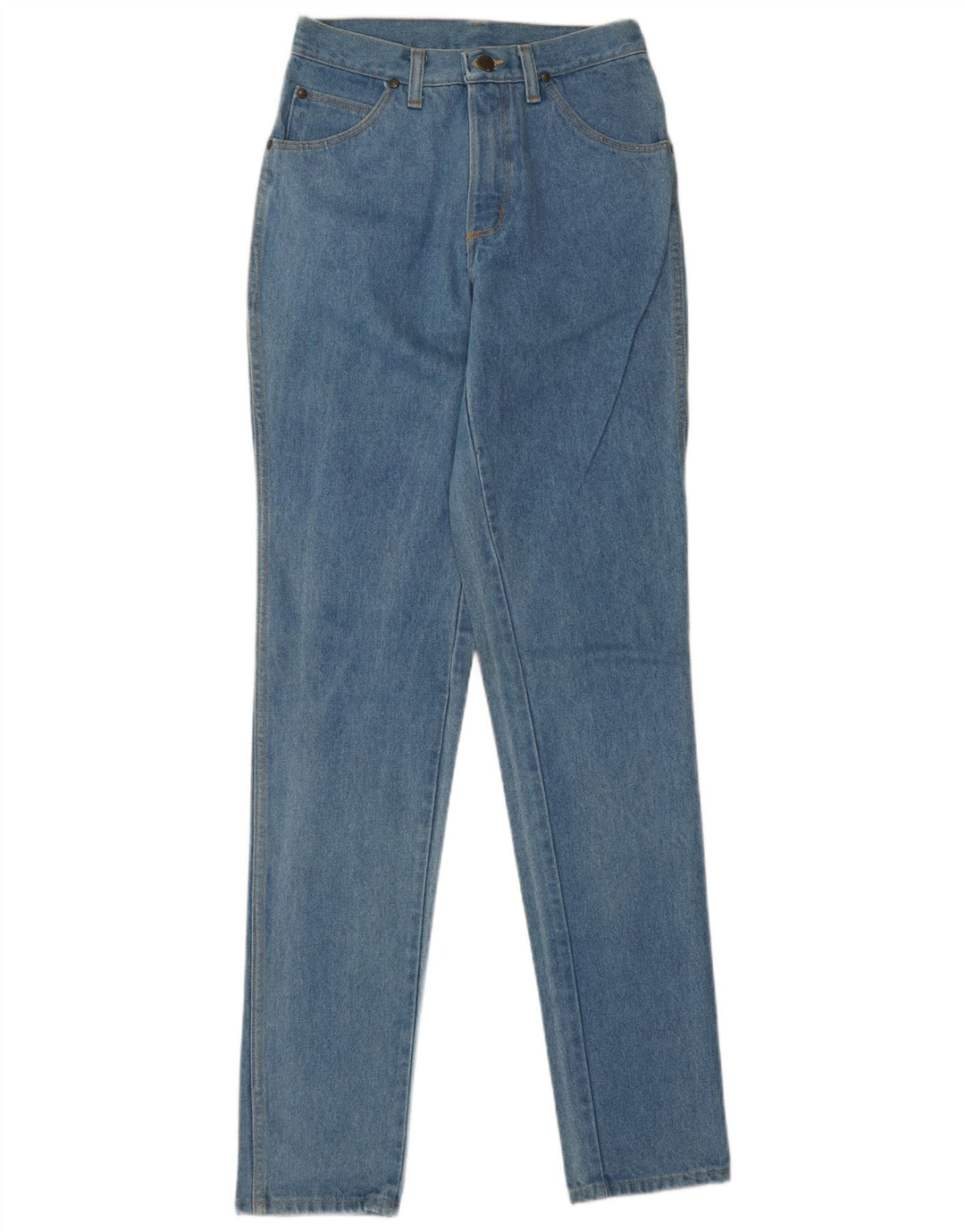 Jeans slim da donna Wrangler W28 L36 cotone blu