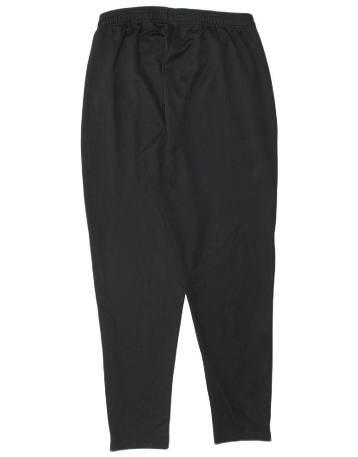 Pantaloni da tuta ADIDAS Climalite da uomo grandi in poliestere nero