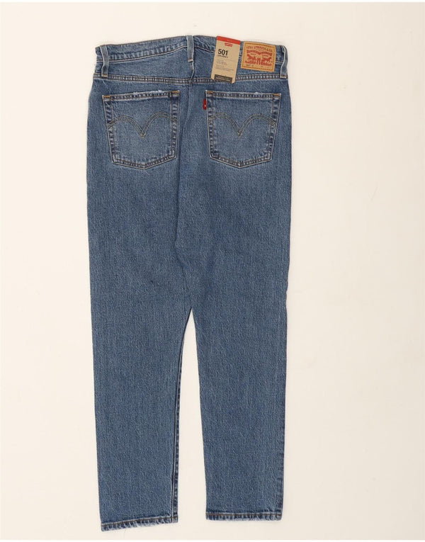 Jeans skinny da uomo a vita alta Levi's piccoli W29 L27 cotone blu