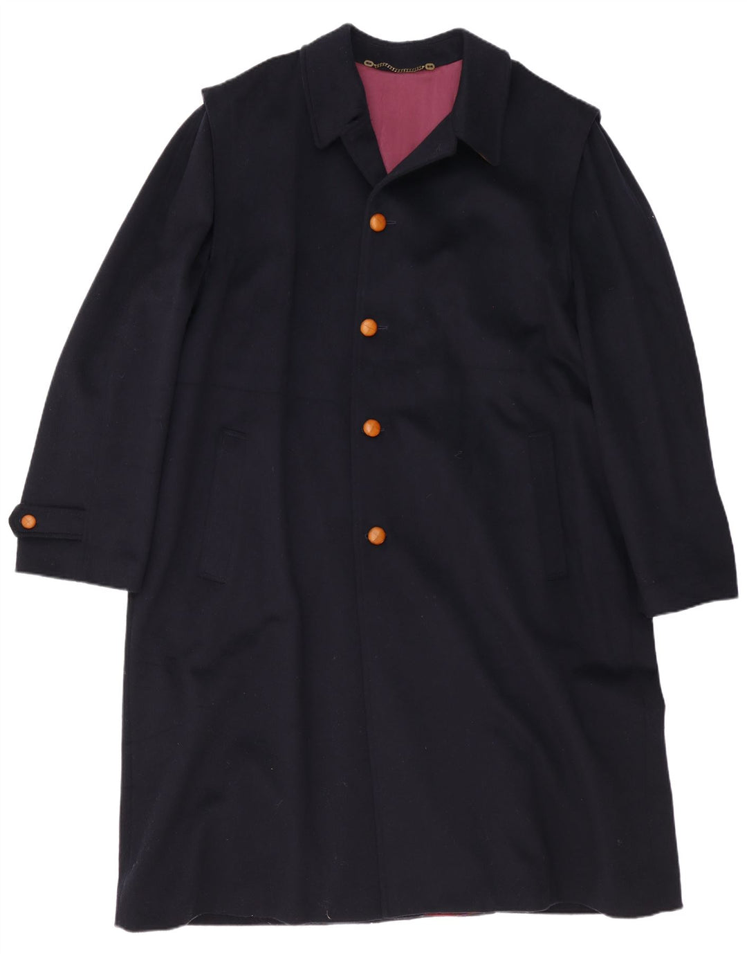 Soprabito vintage da uomo UK 44 2XL Blu navy