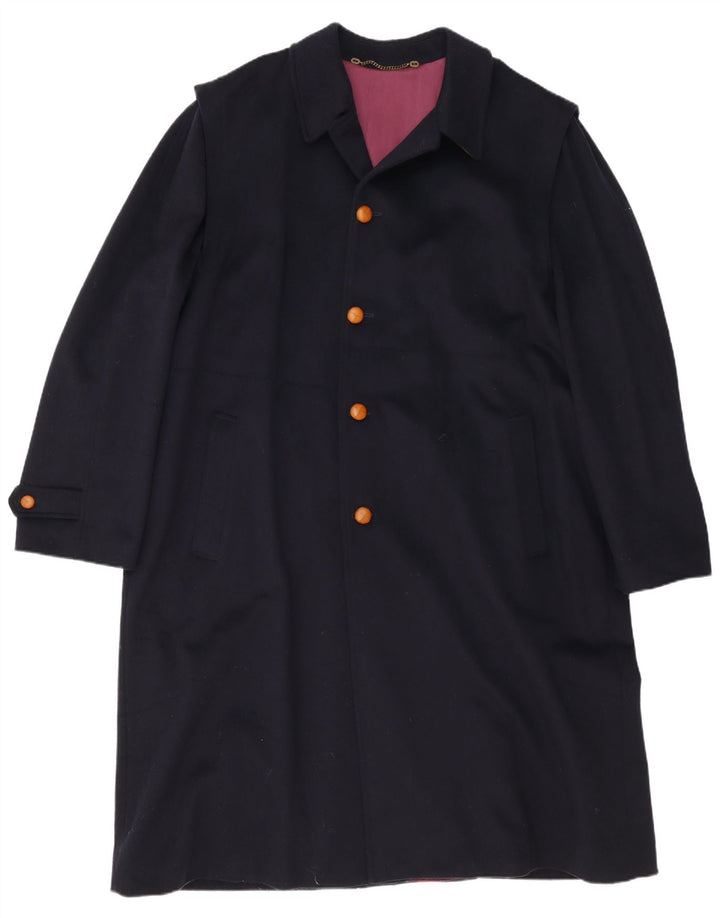 Soprabito vintage da uomo UK 44 2XL Blu navy
