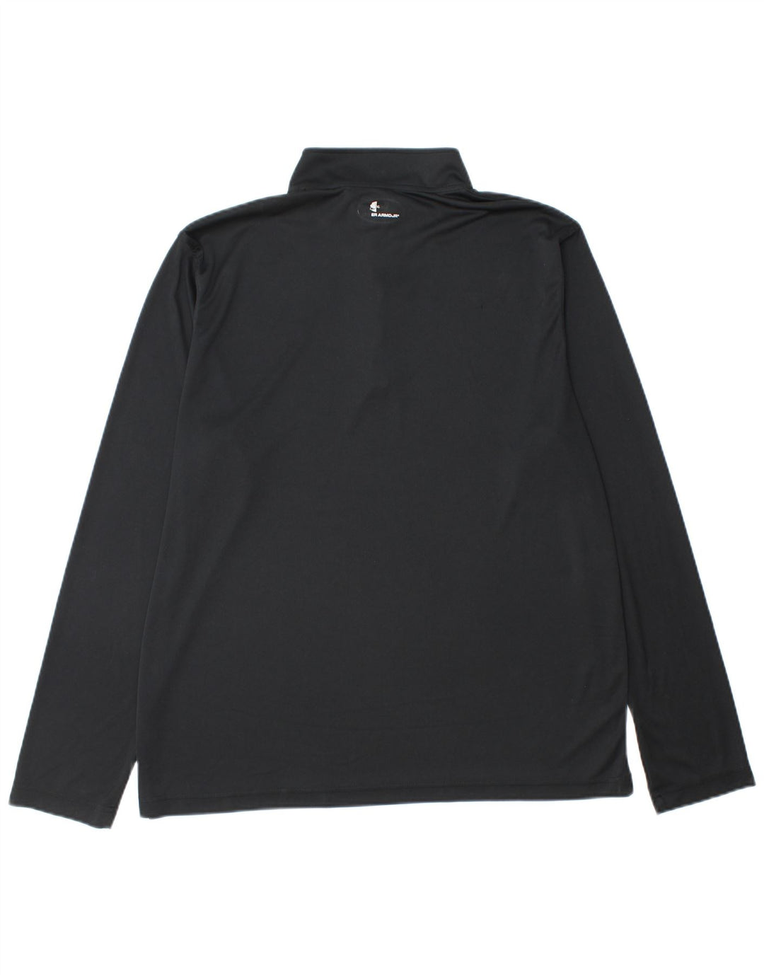 Maglietta Under Armour da uomo Heat Gear con zip e collo pullover XL nera