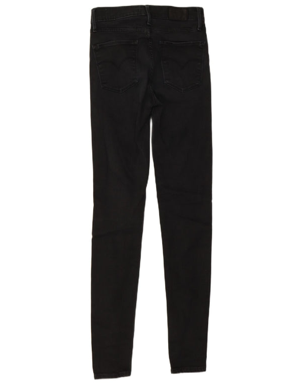 Jeans Levi's da donna 720 super skinny W26 L32 cotone nero