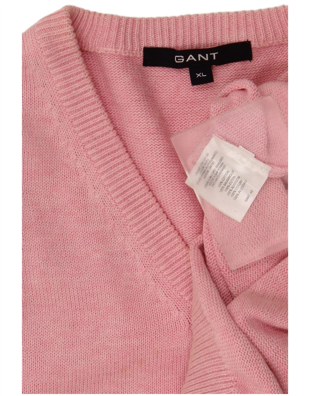 Canottiera da uomo Gant XL in cotone rosa