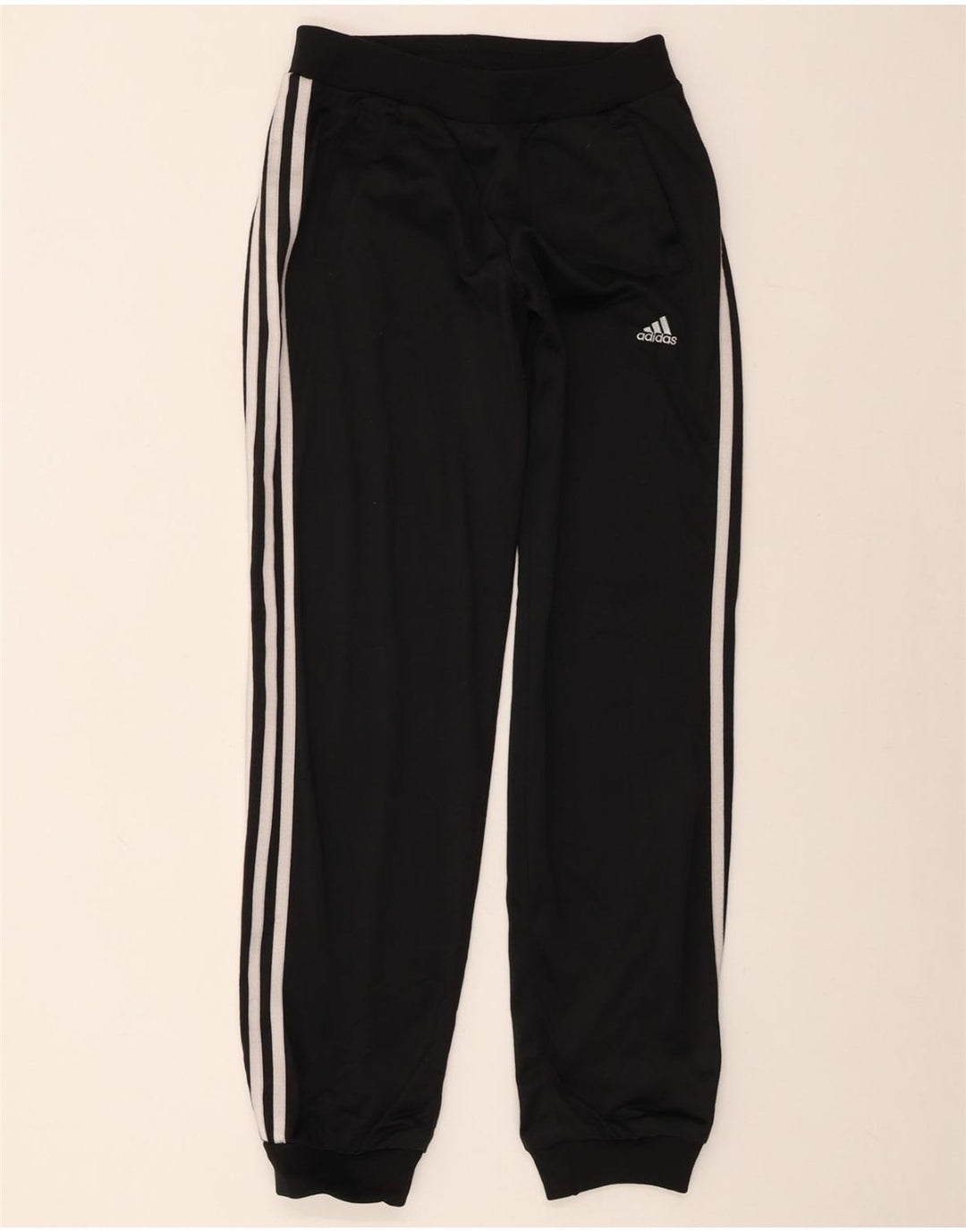 Pantaloni da tuta da donna ADIDAS Joggers UK 16 Large Nero Poliestere