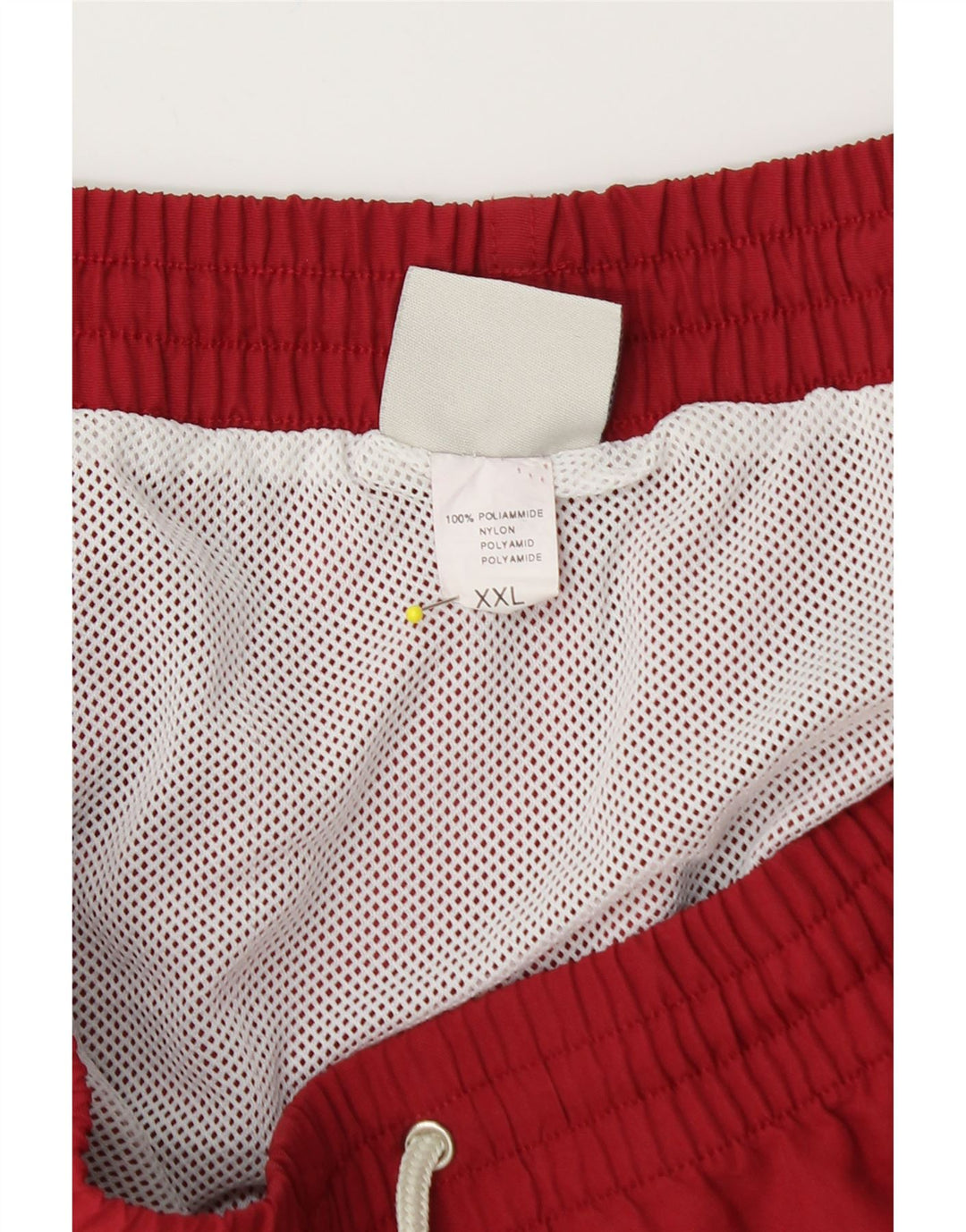 Pantaloncini da bagno da uomo Sergio Tacchini 2XL Rosso Colourblock in poliammide