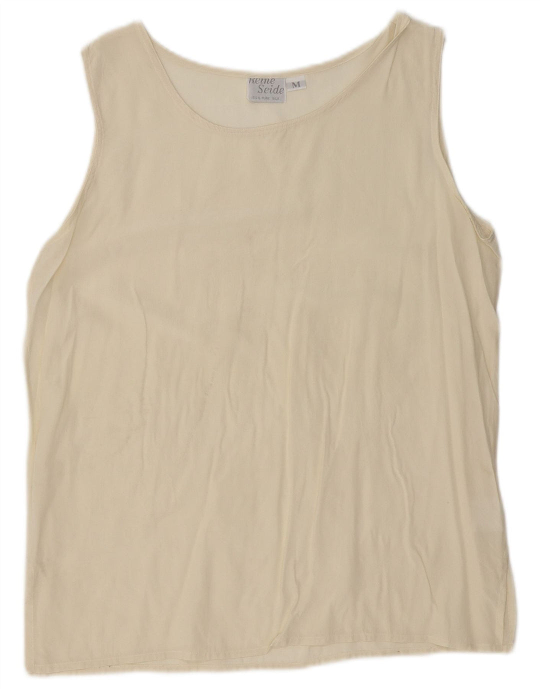 Canotta da donna Reine Seide UK 14 Seta beige medio