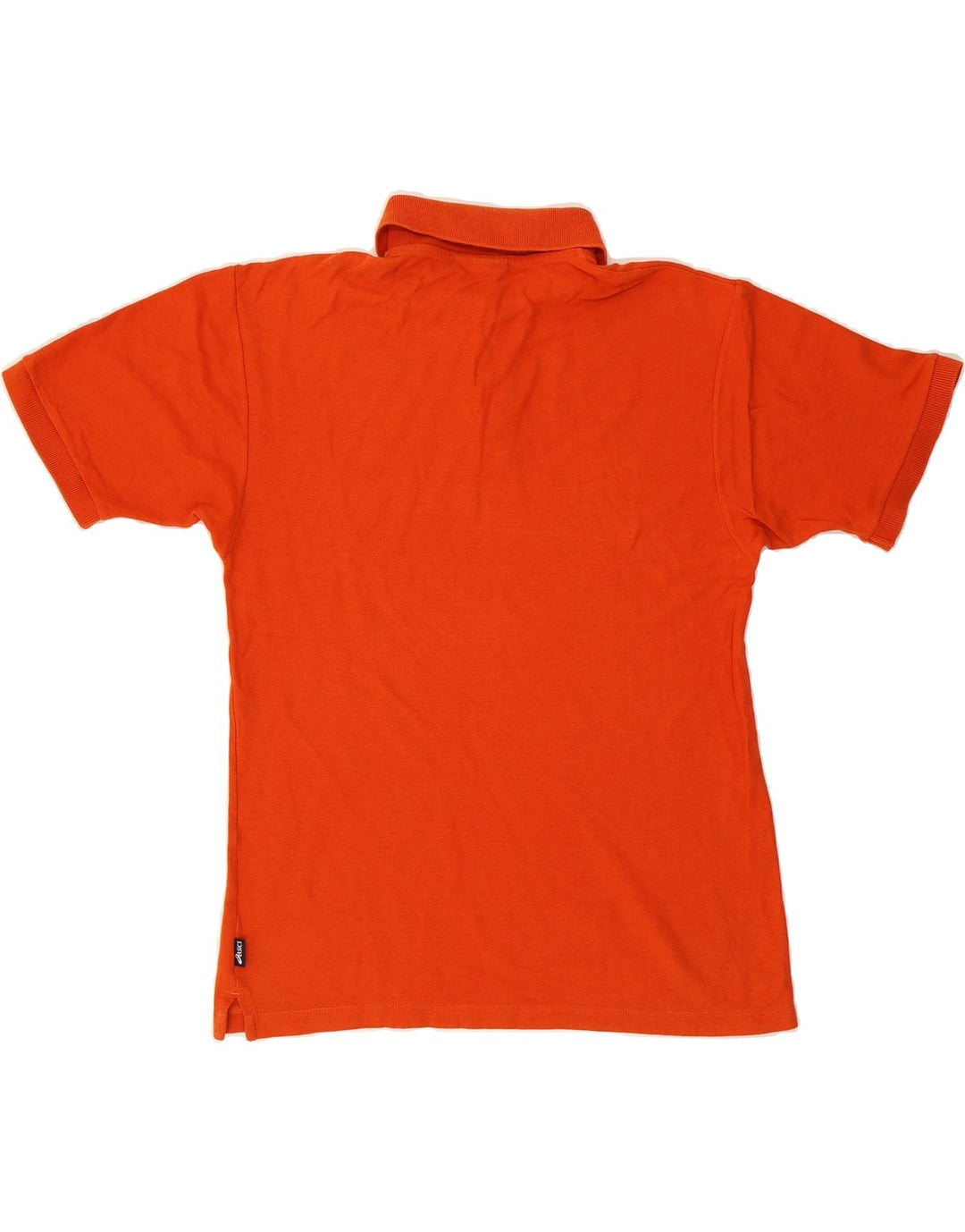 ASICS Mens Polo Shirt Medium Orange Cotton Vintage Asics and Second-Hand Asics from Messina Hembry 