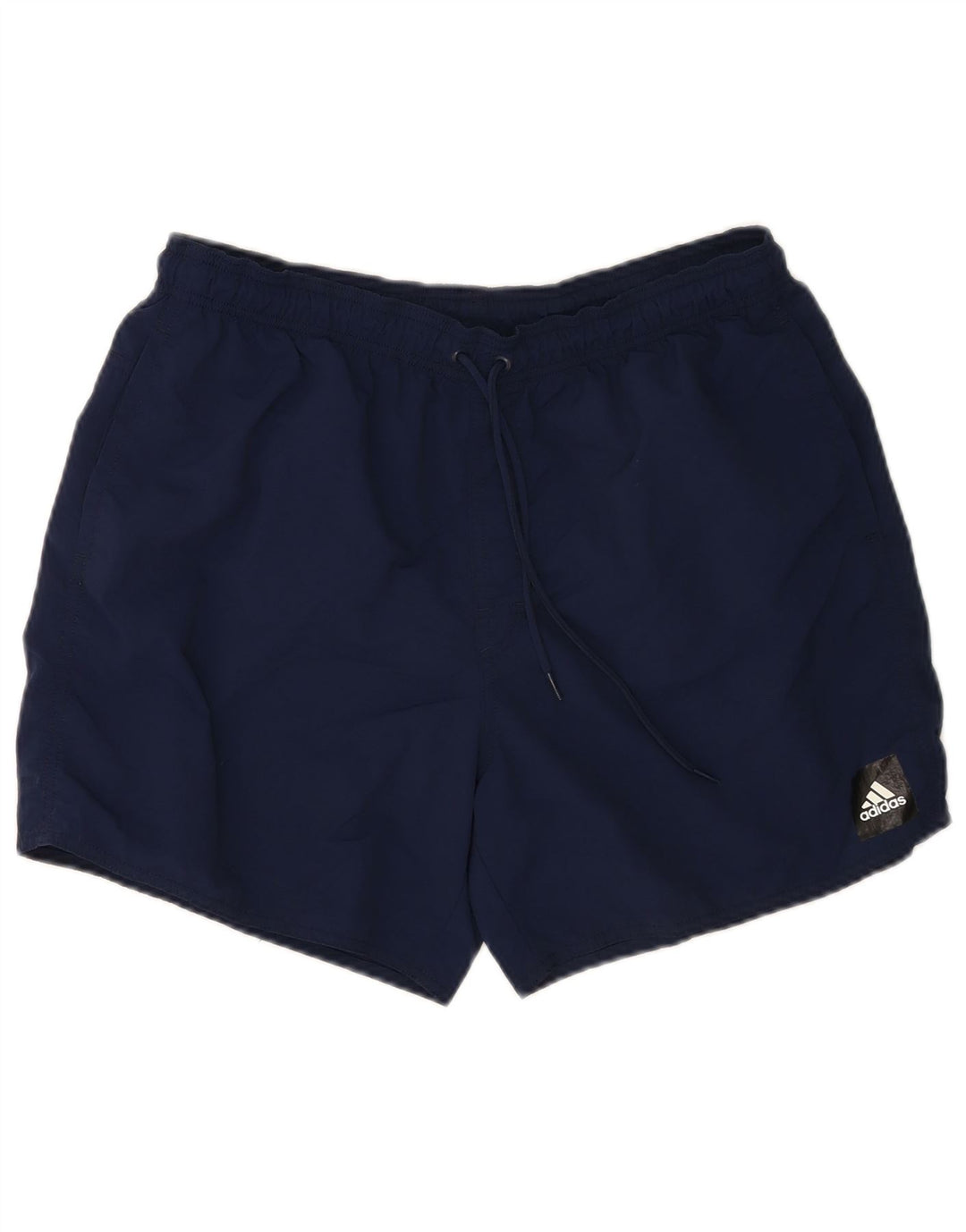 Pantaloncini sportivi da uomo Adidas Large blu navy in poliestere