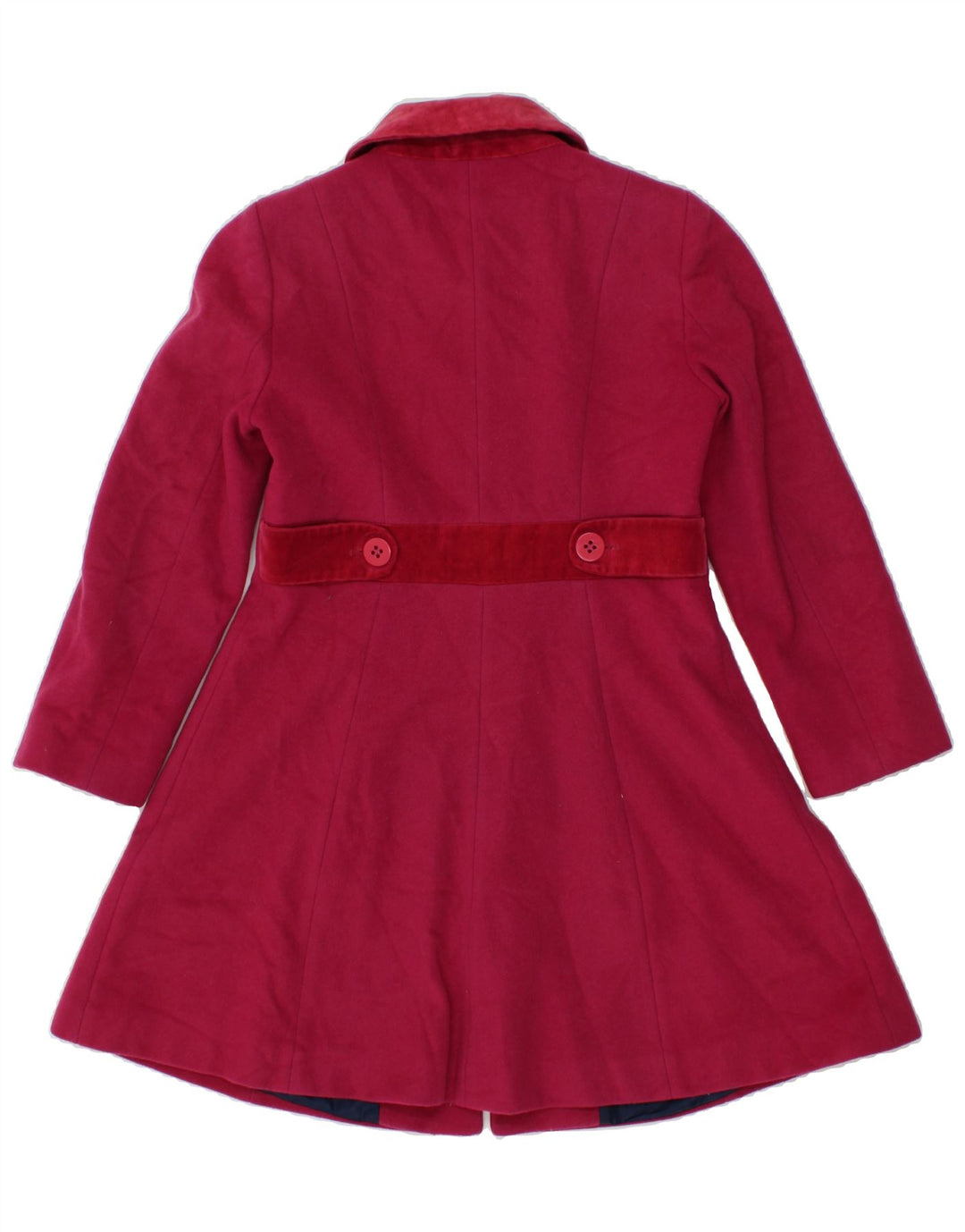 MAX & CO. Womens Overcoat UK 12 Medium  Pink Wool Vintage Max & Co. and Second-Hand Max & Co. from Messina Hembry 