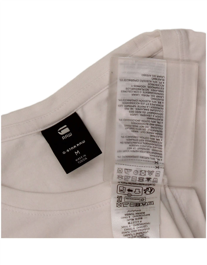 T-shirt da uomo G-Star Top in cotone bianco medio