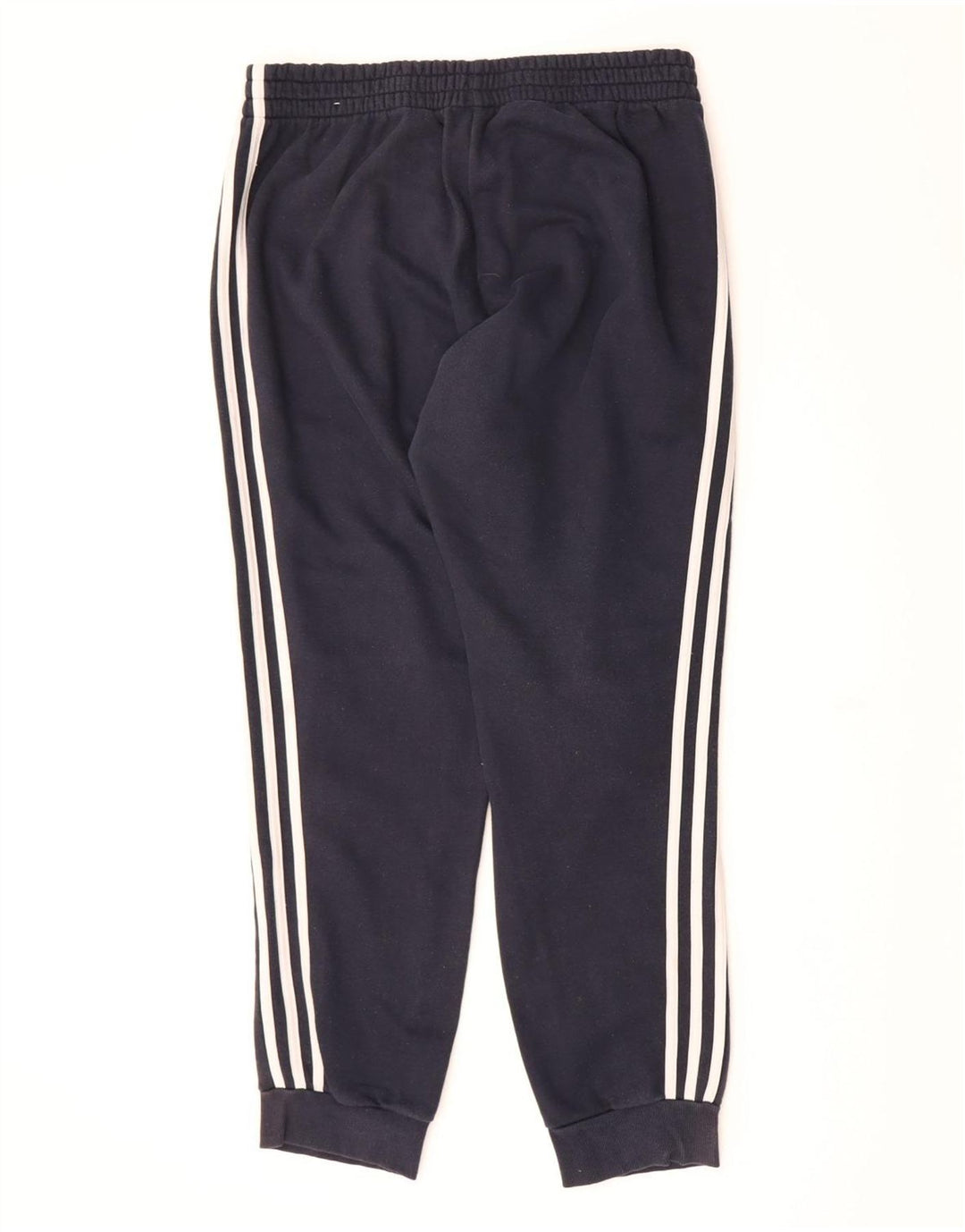 ADIDAS Mens Tracksuit Trousers Joggers Large  Navy Blue Polyester