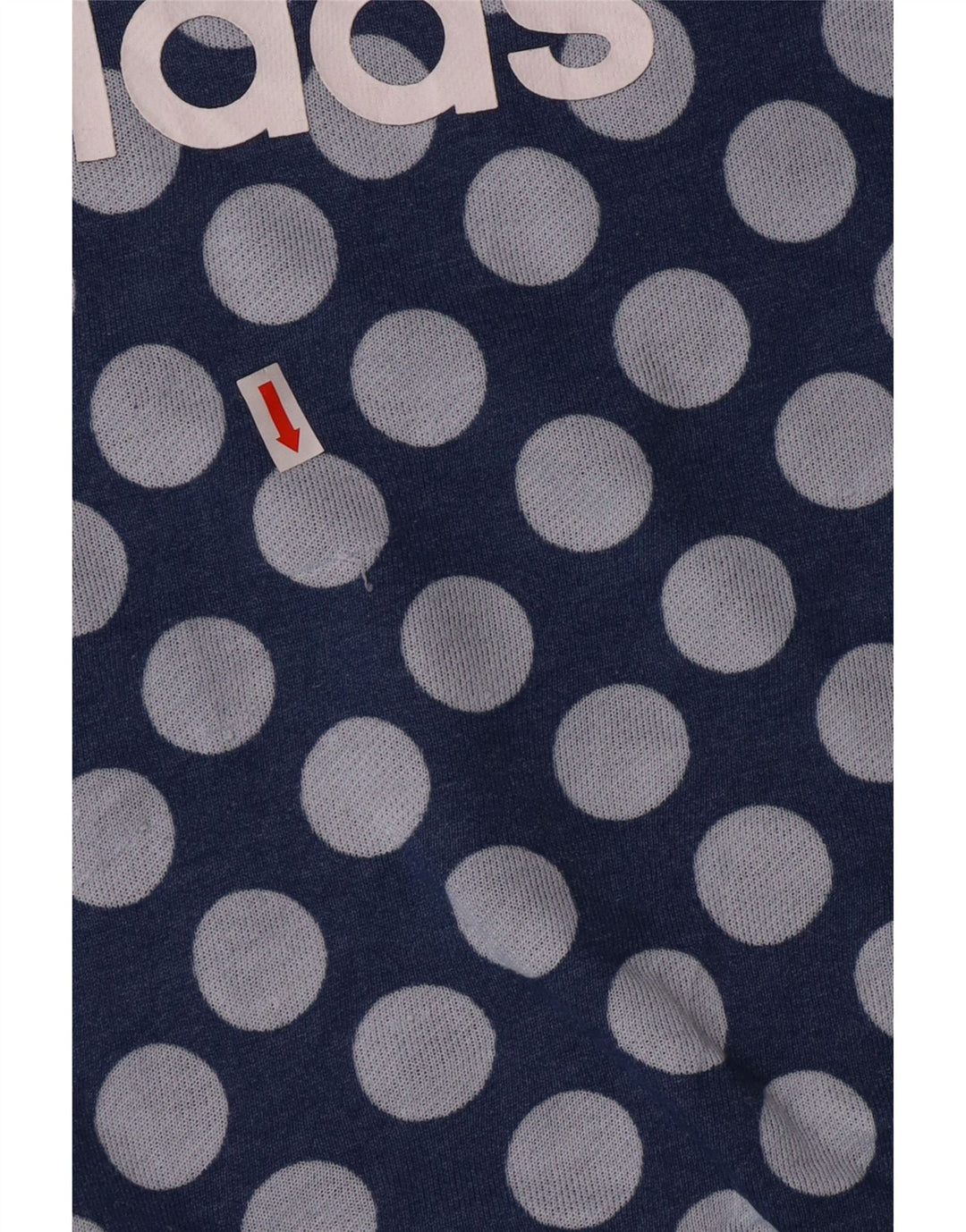 Felpa grafica da donna Adidas Jumper UK 10 Small Blue Poliestere