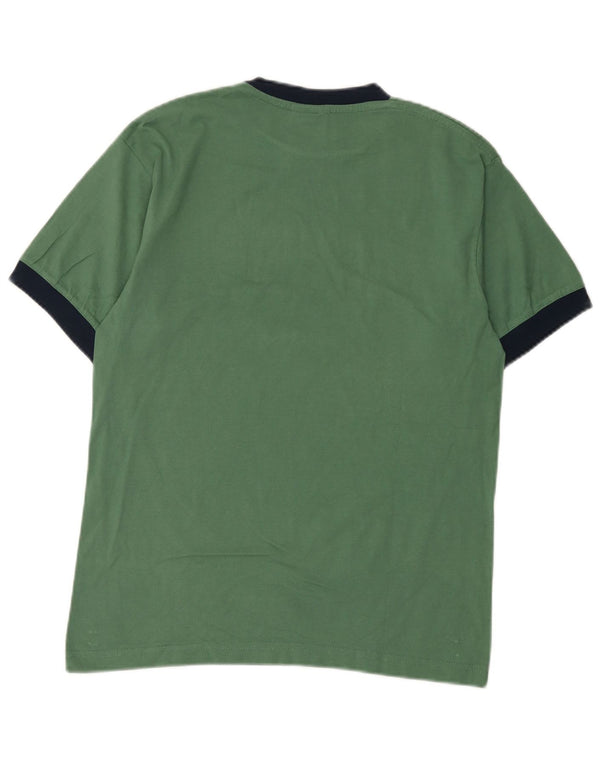 T-shirt grafica da ragazzo Nike Top 13-14 anni XL in cotone verde
