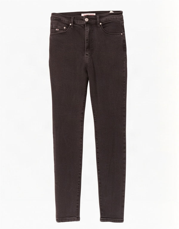 Jeans super skinny Tommy Hilfiger da donna Sylvia a vita alta W31 L30 neri