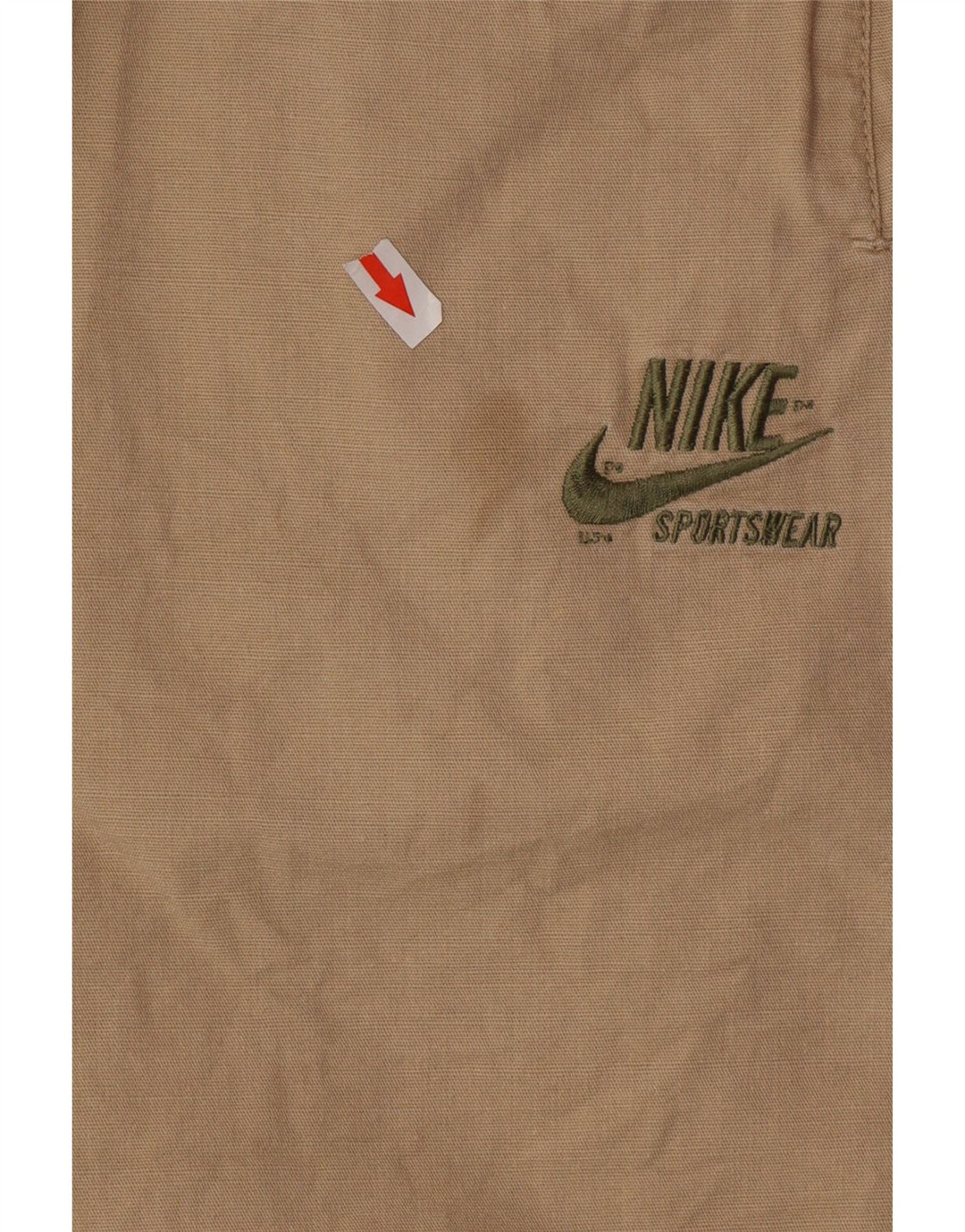 Pantaloncini chino Nike da uomo piccoli W29 in cotone beige