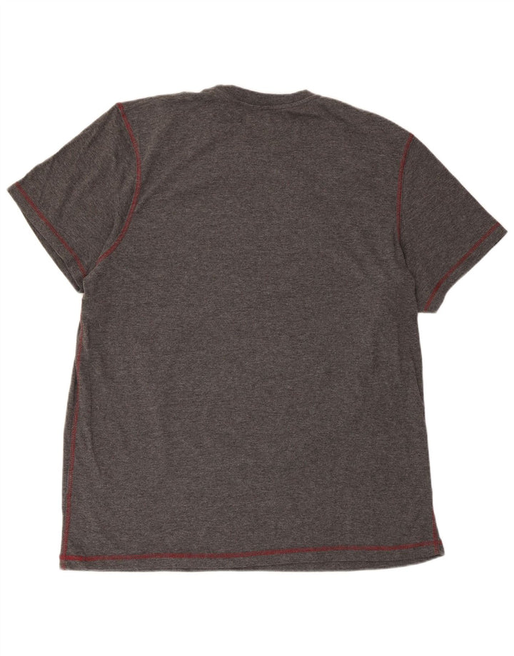 T-shirt grafica da uomo Wrangler Top XL poliestere grigio