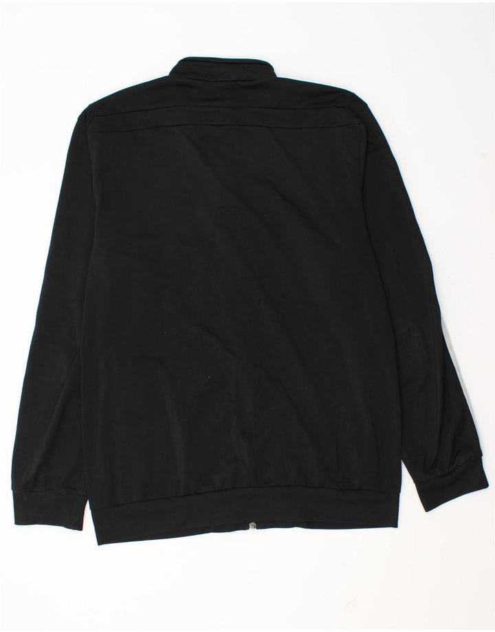 Tuta intera da uomo Adidas Large nera in poliestere