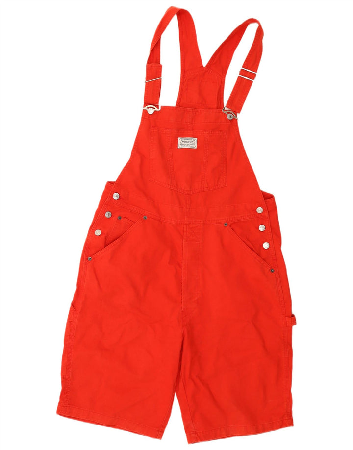 Levi's Salopette da donna Pantaloncini di jeans Grandi W36 Cotone rosso