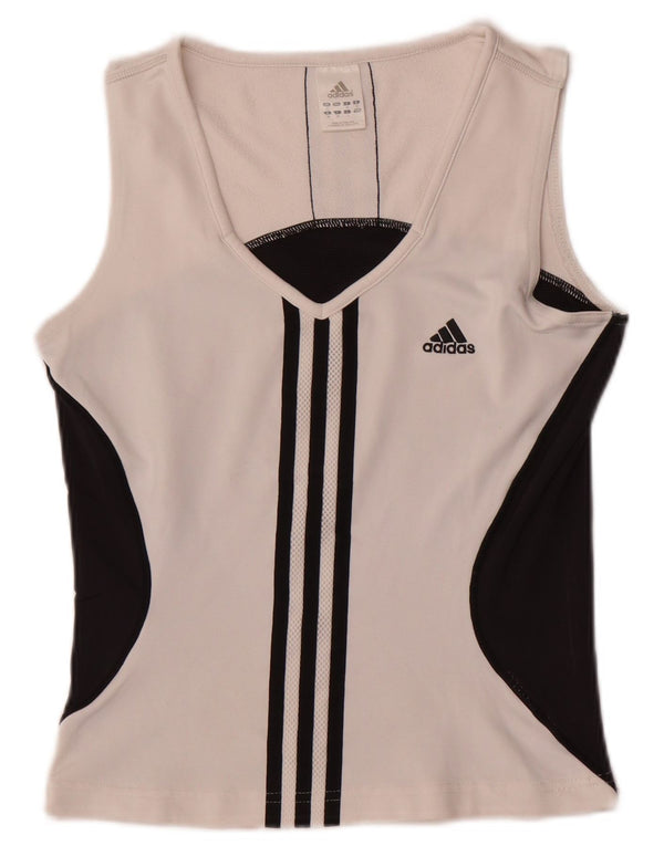 Canotta da donna Adidas UK 12 Medium White Colourblock