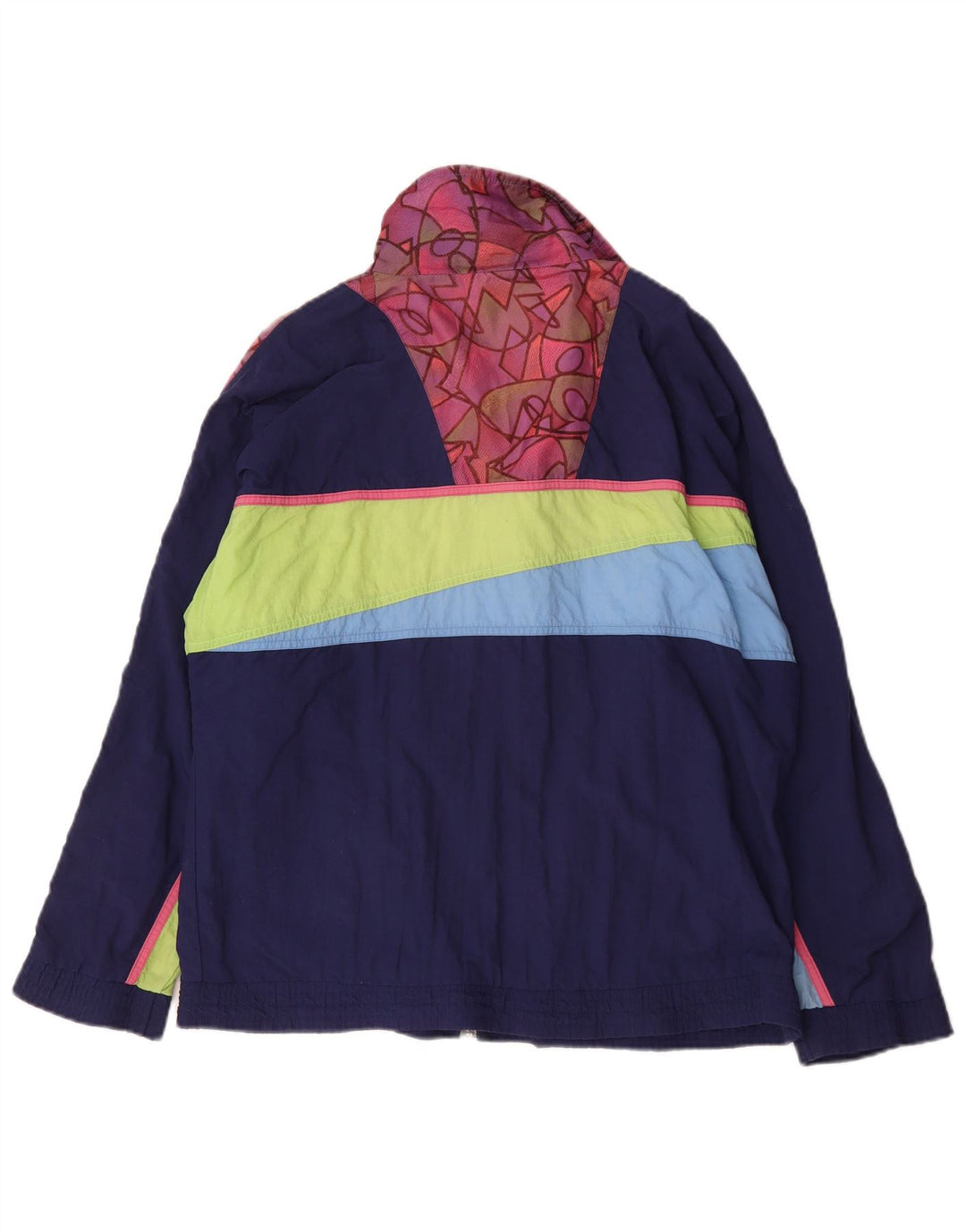 Giacca sportiva da uomo con grafica Lotto, colore blu navy medio