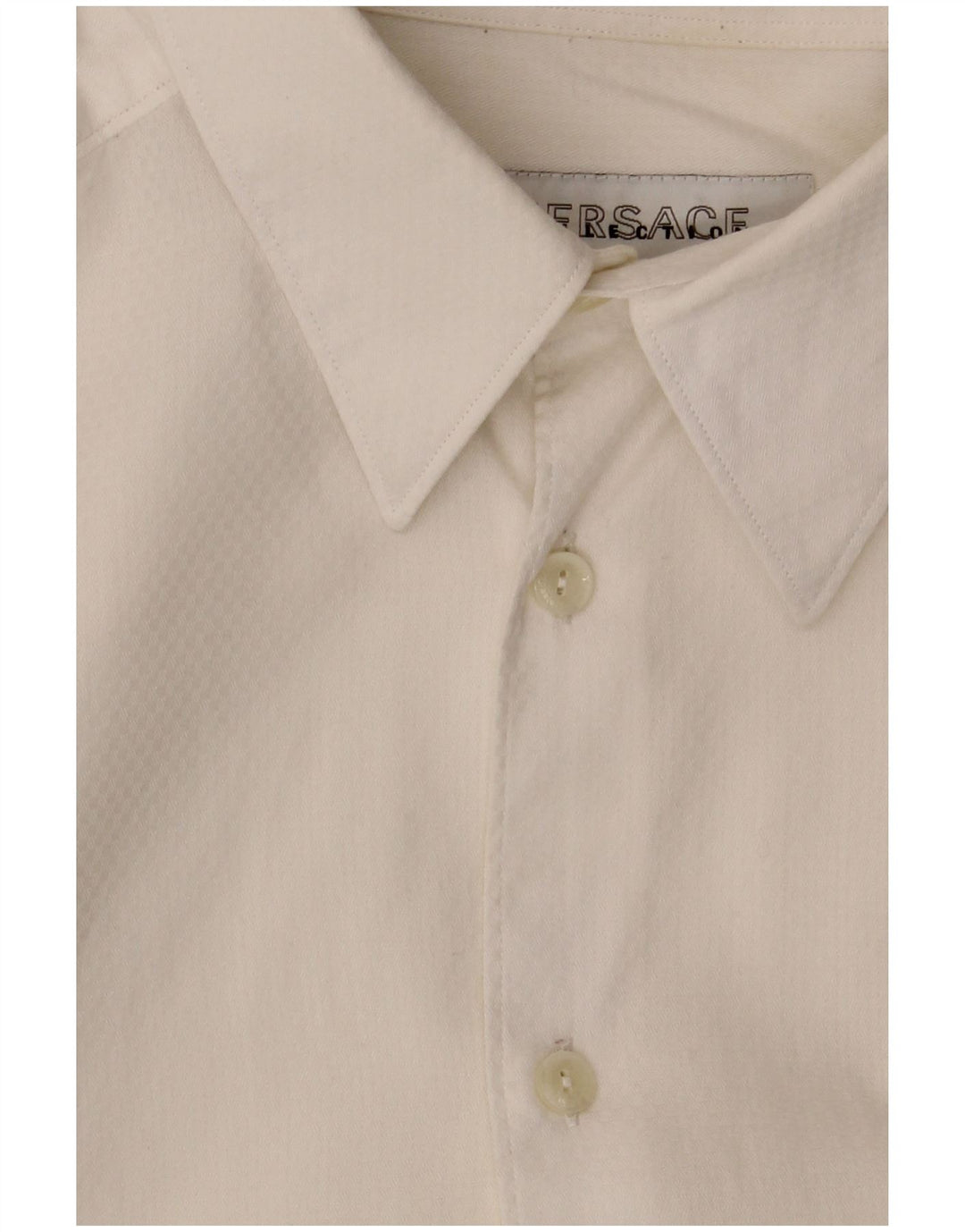 Camicia da uomo Versace taglia 41 16 grande cotone bianco