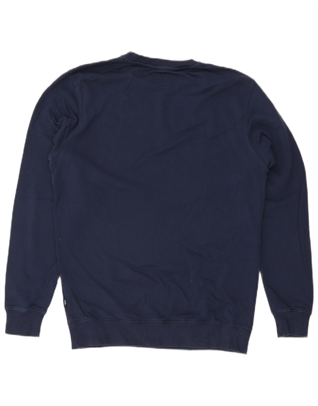 Felpa da uomo Vans maglione piccolo blu navy in cotone