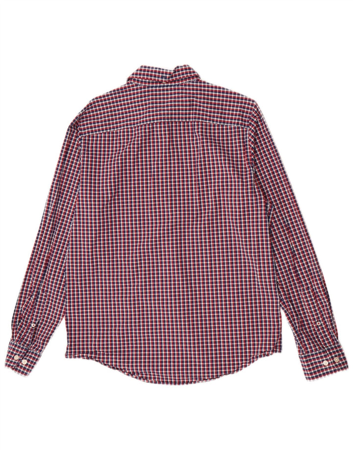 Camicia slim fit da uomo Tommy Hilfiger in cotone a quadri multicolore medio