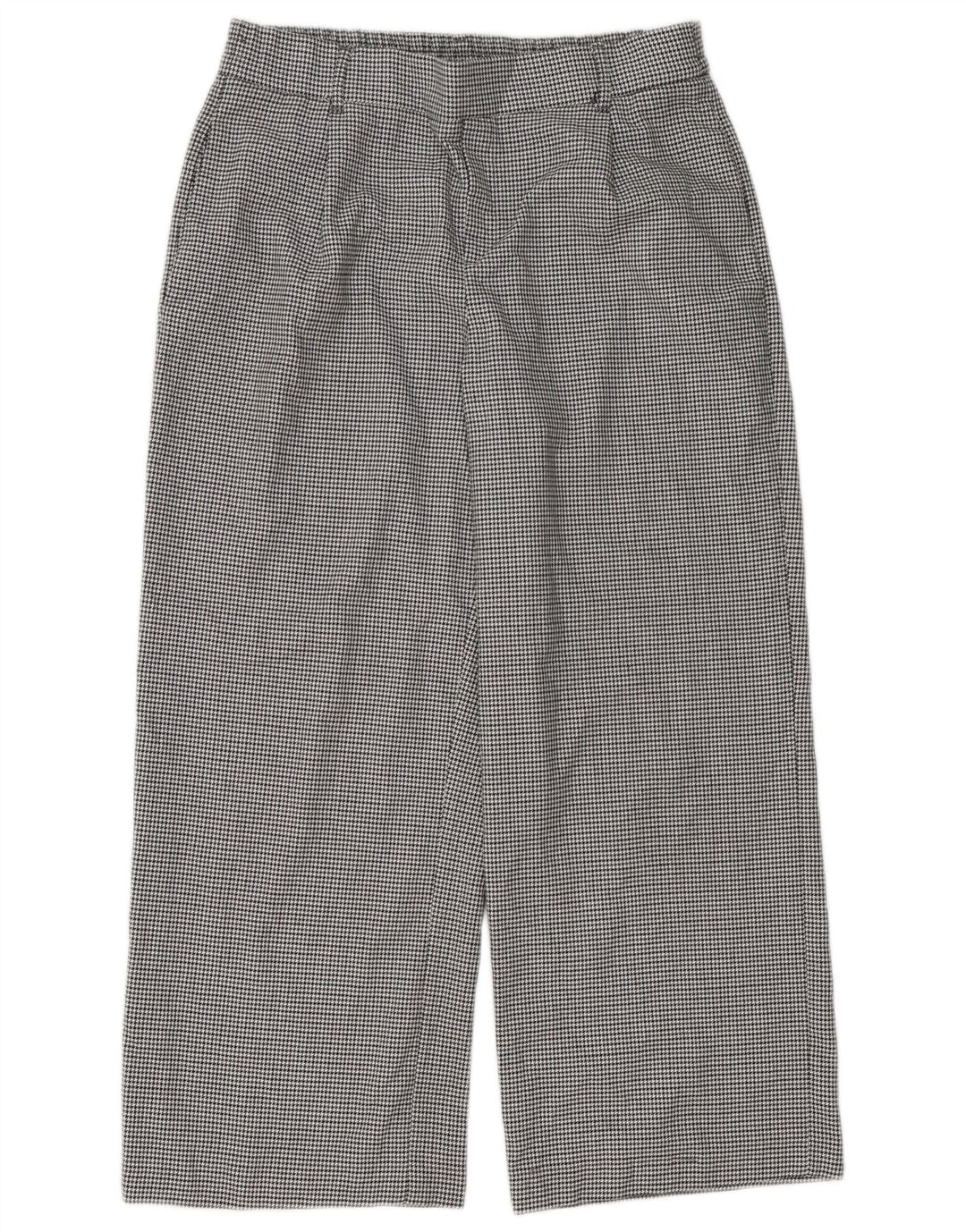 Pantaloni corti Zara Trafaluc da donna medi W28 L25 pied de poule neri
