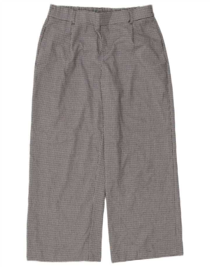 Pantaloni corti Zara Trafaluc da donna medi W28 L25 pied de poule neri