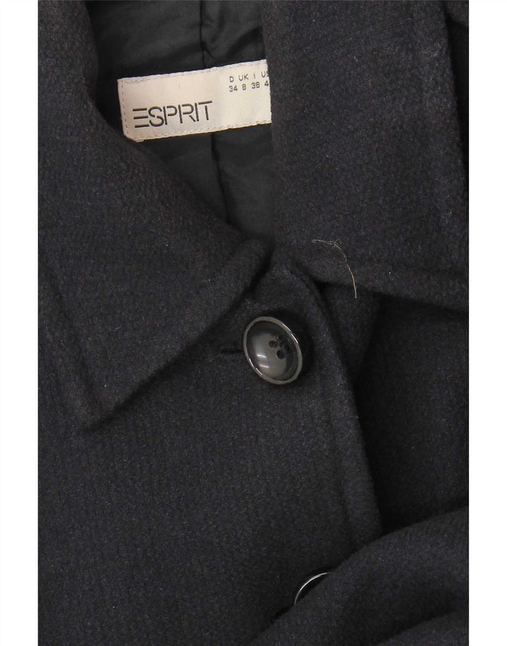 Cappotto da donna Esprit UK 8 piccolo cotone blu navy