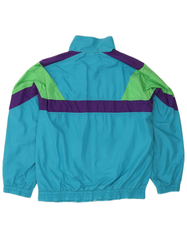 Giacca da ginnastica da uomo vestibilità ampia Fila IT 50 blu medio color block