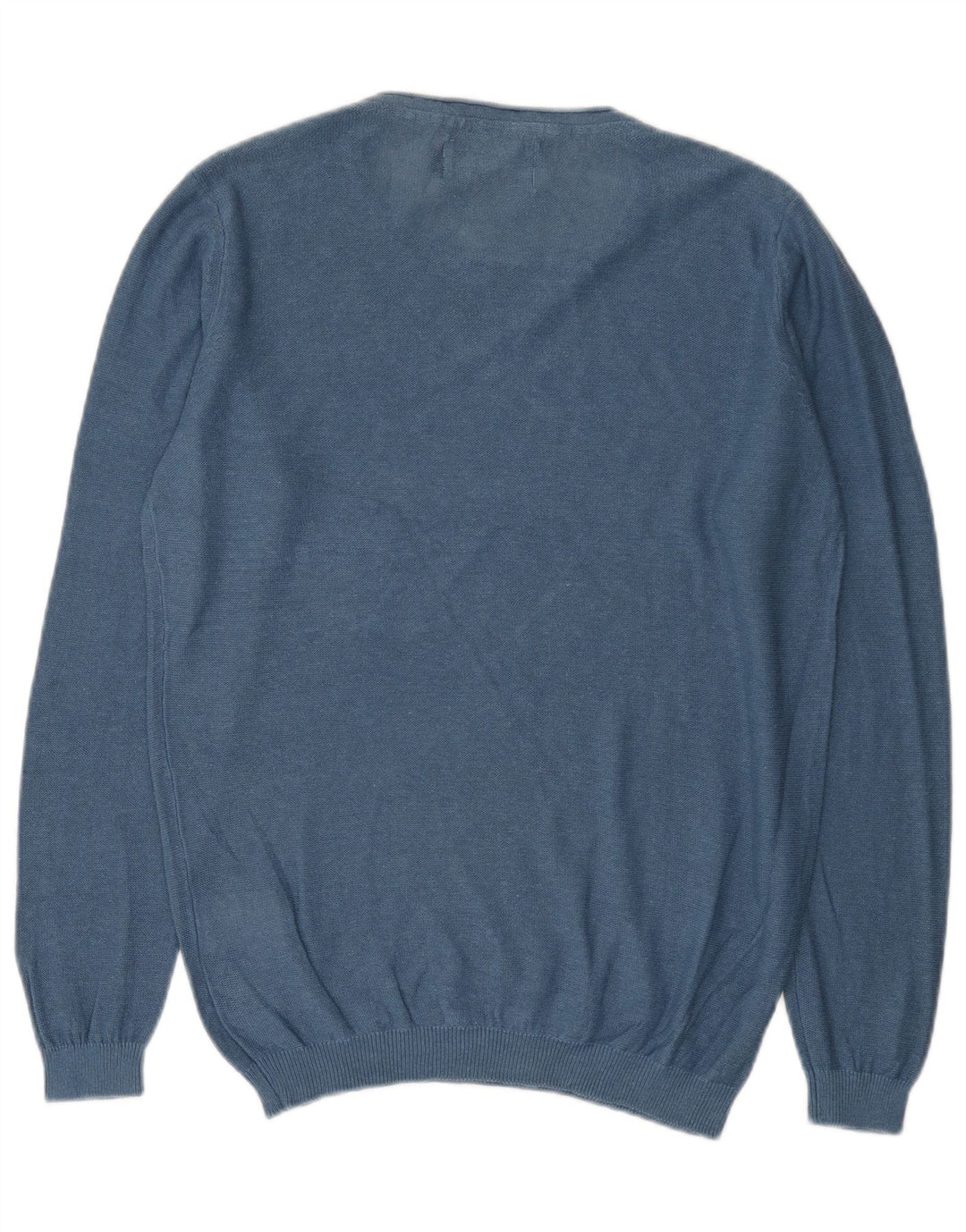 Jack & Jones Maglione da uomo con scollo a barca in lino blu medio